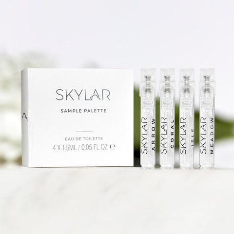 Skylar Body free sample perfume sample palette